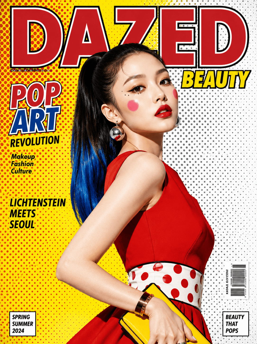 Bìa Tạp Chí Beauty Pop Art