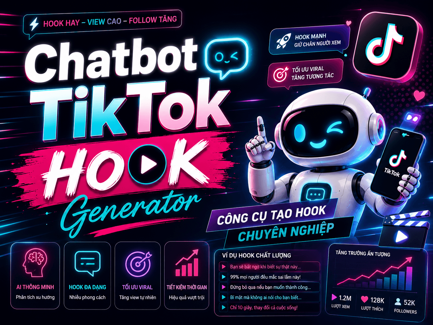 Chatbot TikTok Hook Generator